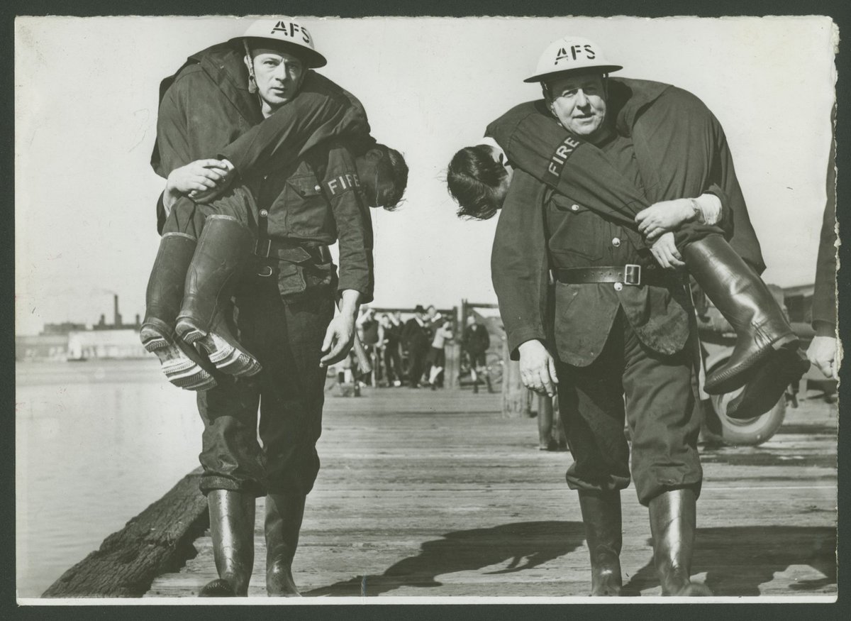 Footscray Auxilliary [i.e. Auxiliary] Firemen's Display (c. 1942)
