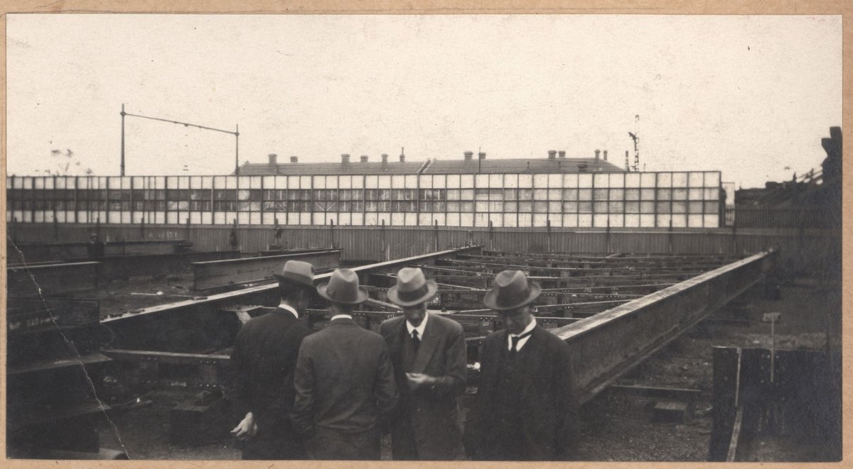 Albion to Broadmeadows - fabrication of steelwork (1927–28)