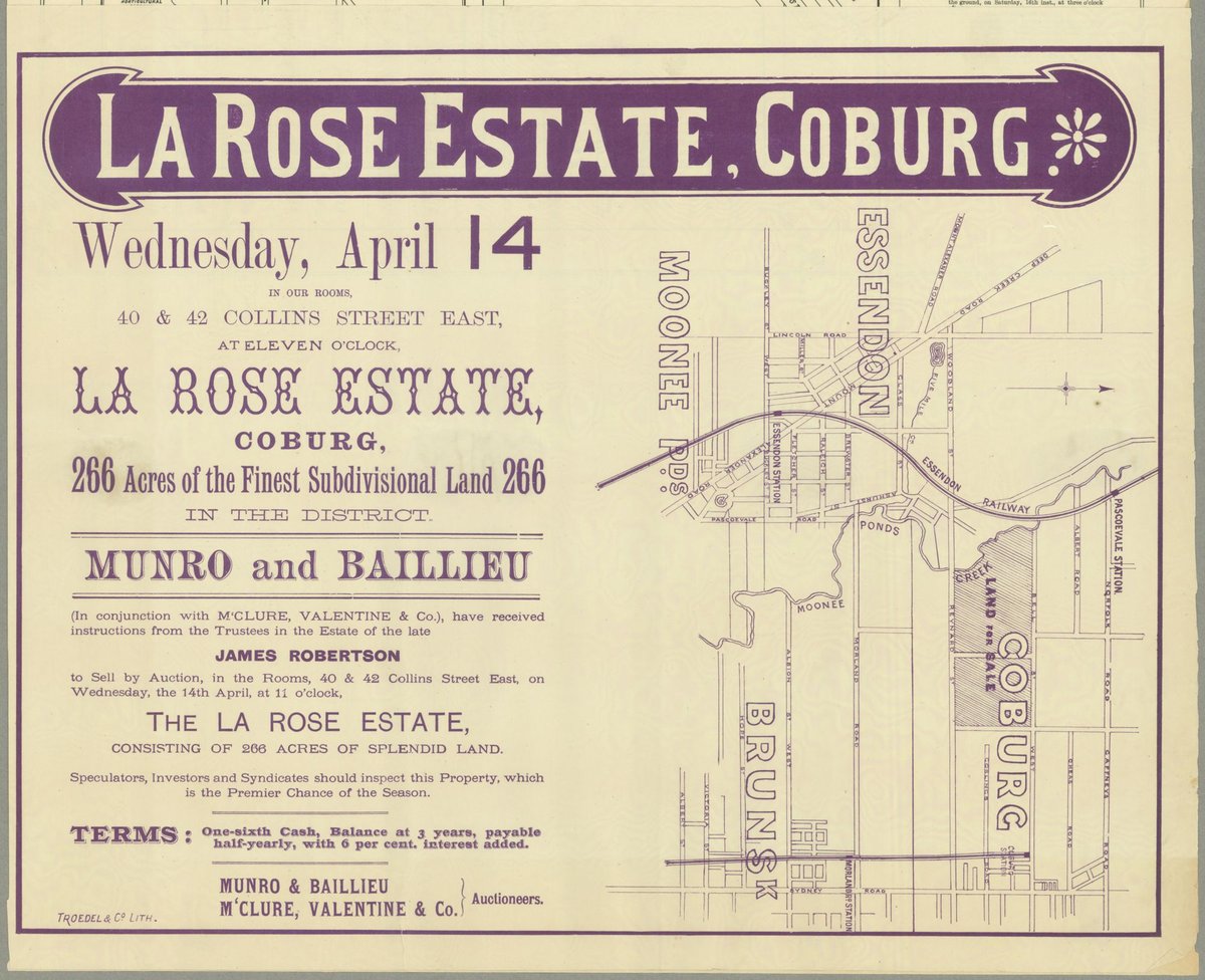 La Rose Estate, Coburg (1880–90)