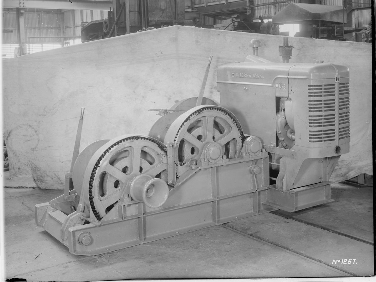 Machinery on factory floor, Marfleet & Weight Pty. Ltd., Melbourne (1941–42)