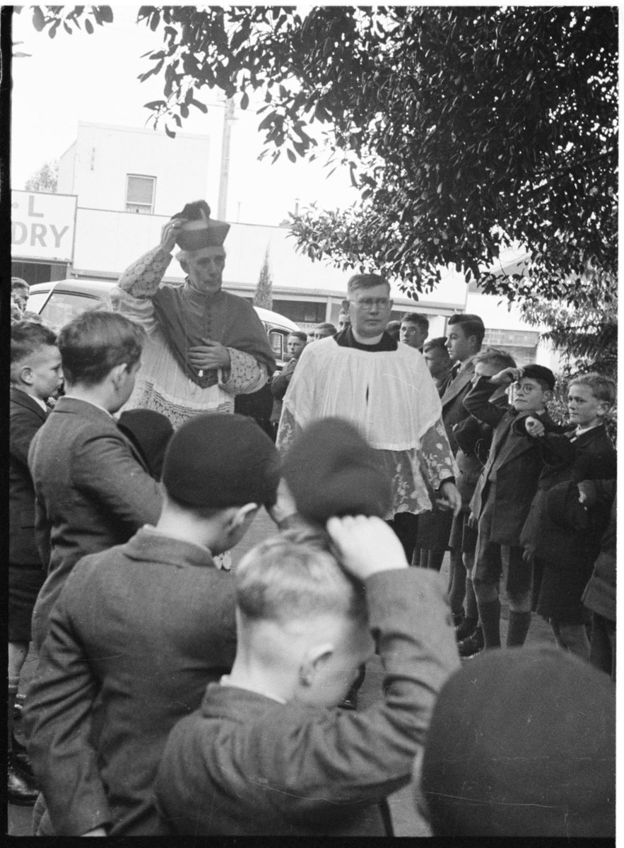 "Religious Procession And Service, Possibly Immaculate Conception Church, Hawthorn, Vic." (1940–50)