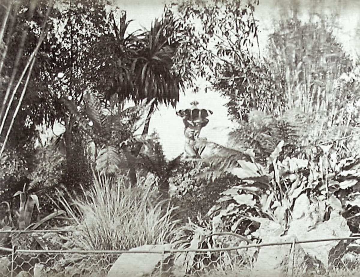 The Neptune fountain in the Fitzroy Gardens, East Melbourne (1870–80)