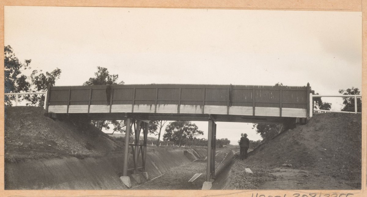 Darling to Glen Waverley -- bridge at Stevenson's Lane, Malvern East (1929–30)