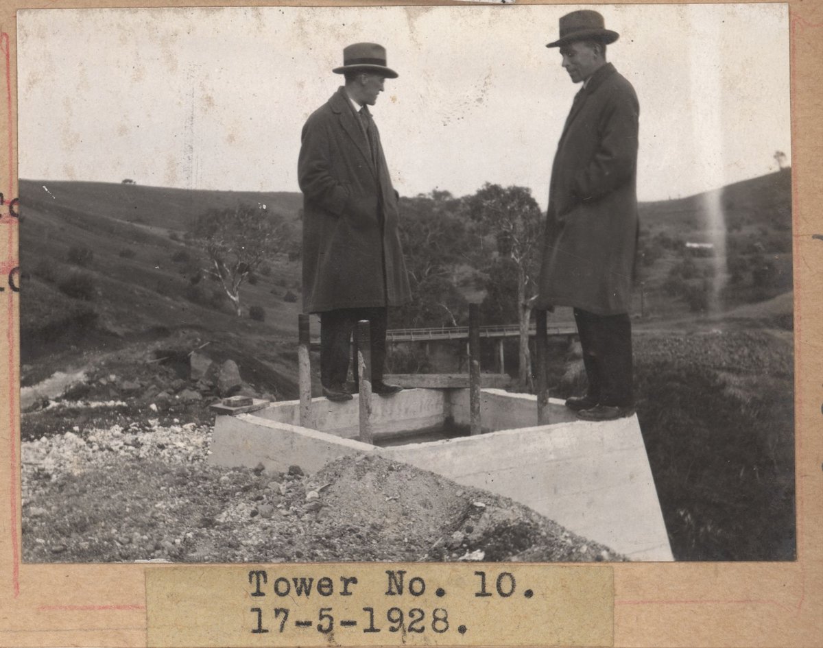 Albion to Broadmeadows - Maribyrnong River viaduct foundations (1927–28)