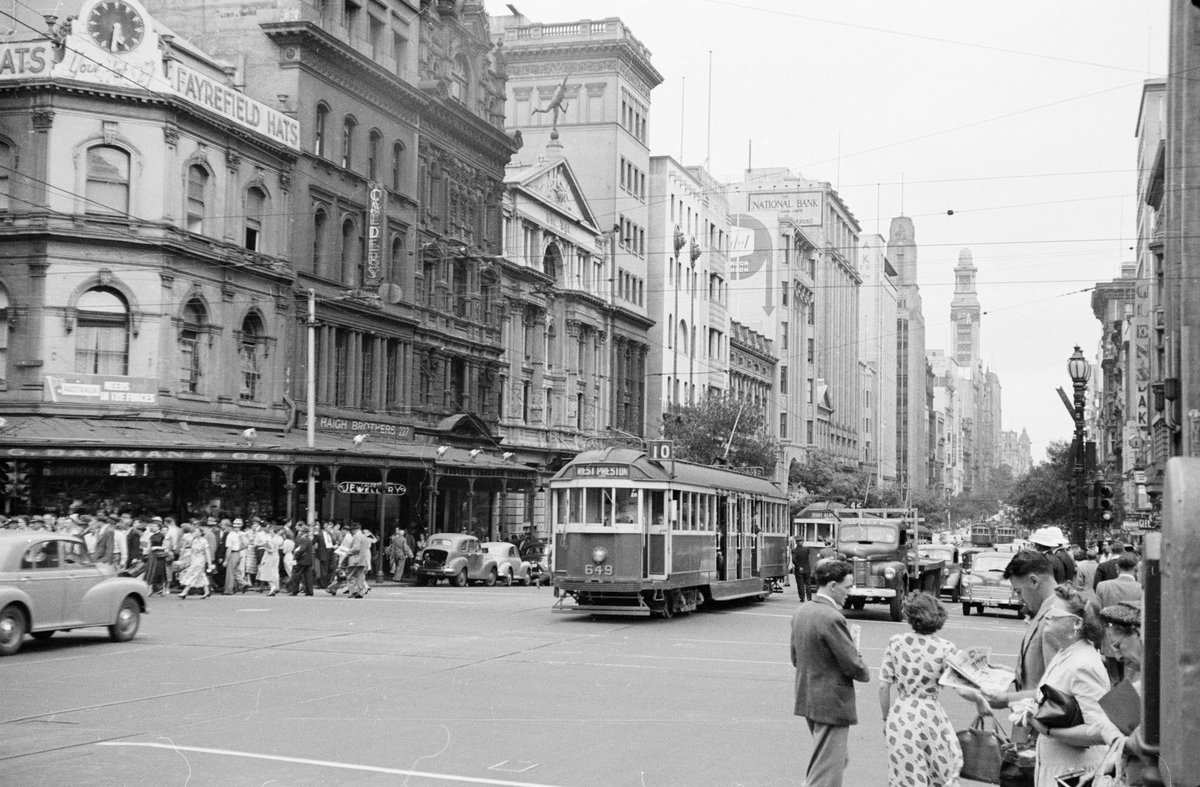 Streetscenes, Melbourne, Victoria (1953)