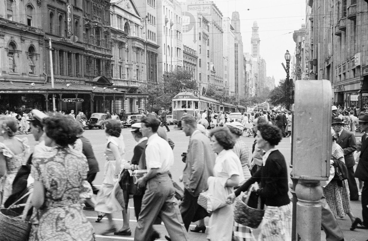Streetscenes, Melbourne, Victoria (1953)