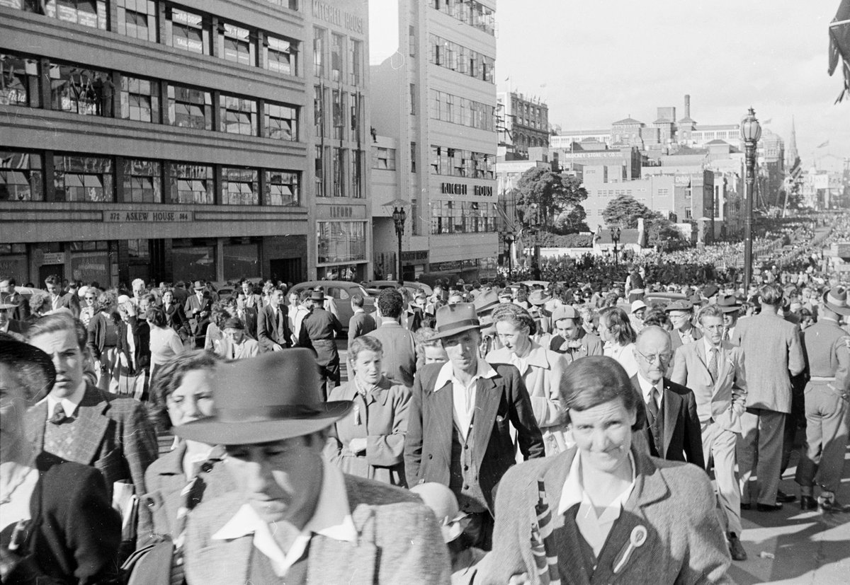 Lonsdale Street Melbourne, Melbourne City (1954)