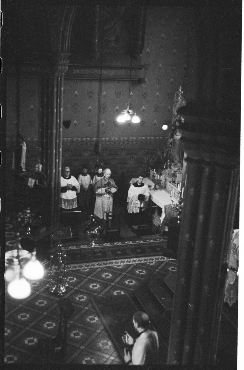 "Religious Procession And Service, Possibly Immaculate Conception Church, Hawthorn, Vic." (1940–50)