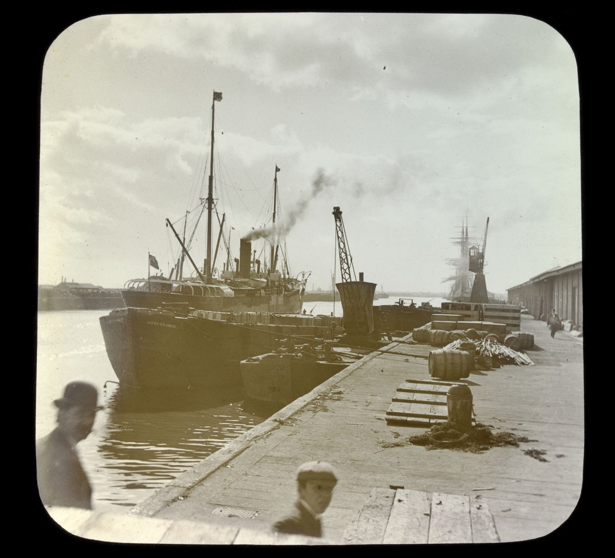 On the Lower Yarra, Melb. [i.e. Melbourne], Yarra River (1875–1938)