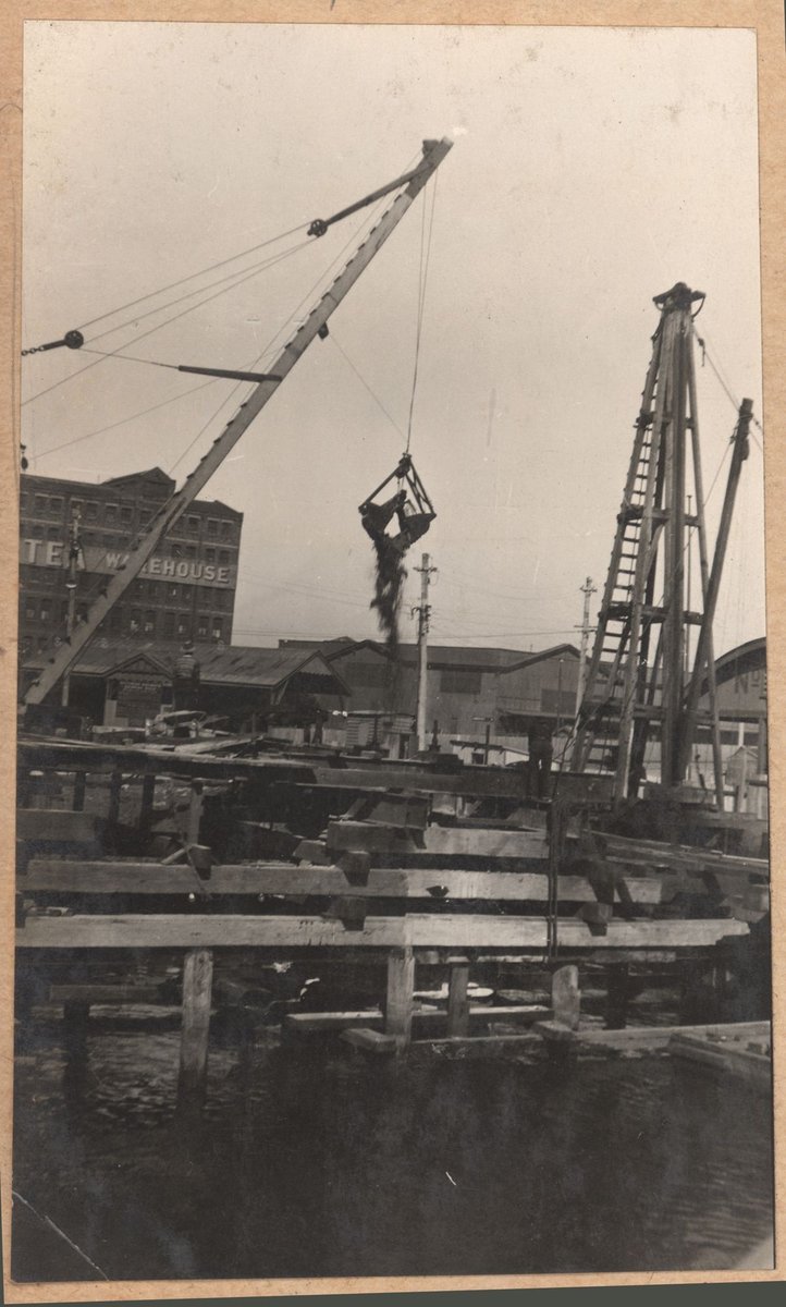 Spencer Street bridge, Melbourne City (1928)