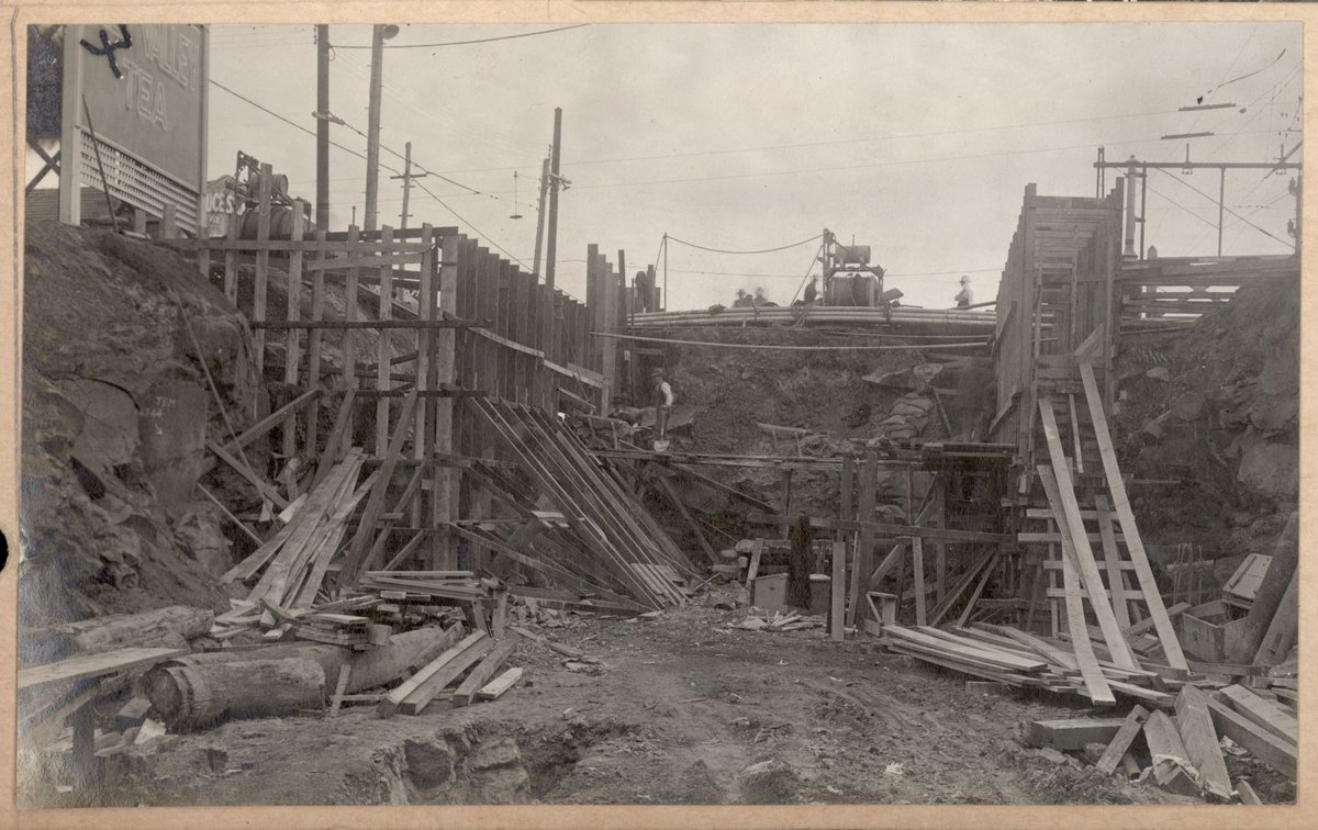 South Kensington to West Footscray - Nicholson Street bridge (1927–28)