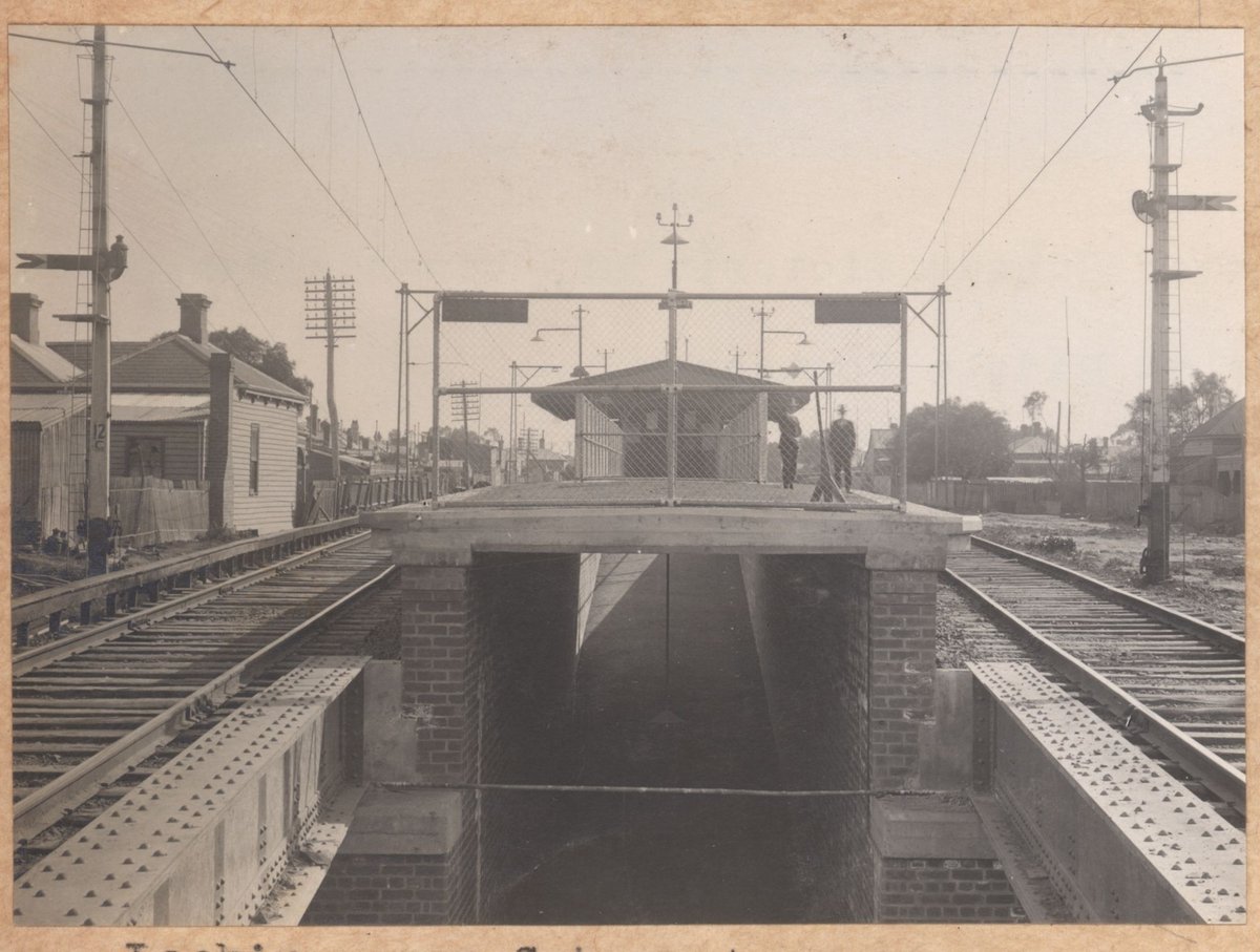 South Kensington to West Footscray, new station at Middle Footscray (1927–28)