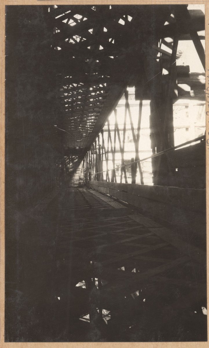 Reconditioning Hawthorn bridge - superstructure (1930)