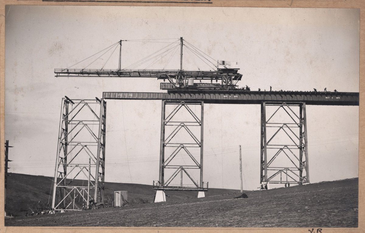 Albion to Broadmeadows - viaduct at Maribyrnong River (1928)