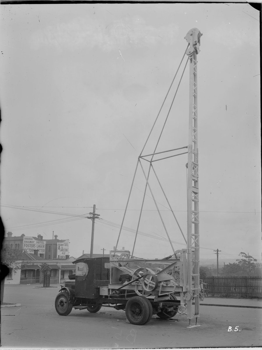 Drilling machinery, manufacture by F. N. Bethune Pty. Ltd., Melbourne, Brighton (c. 1935)
