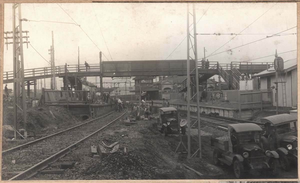 South Kensington to West Footscray, track (1927–28)
