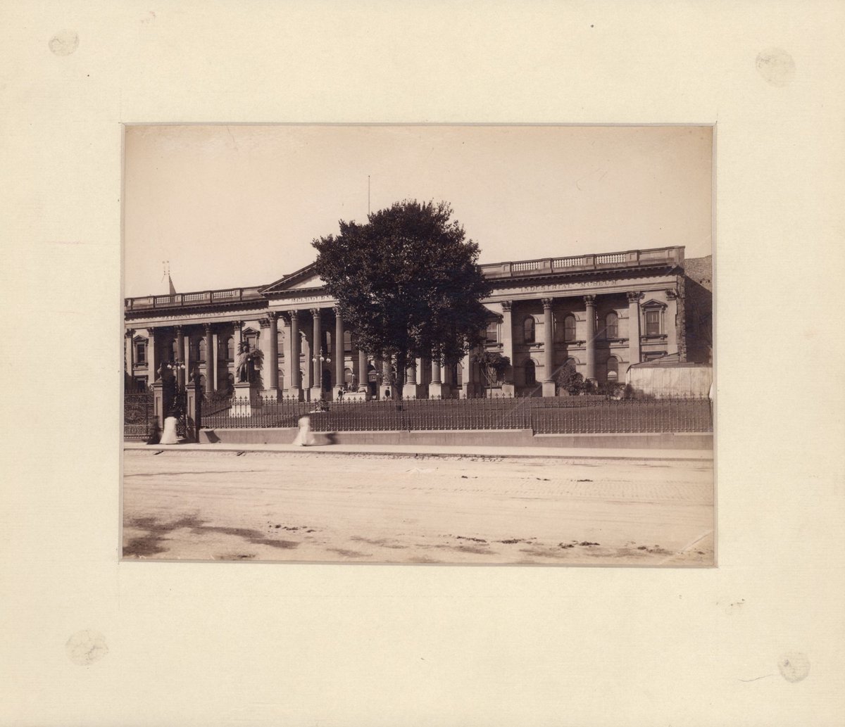 Melbourne Public Library, National Gallery, Industrial Museum, Melbourne City (1899–1906)