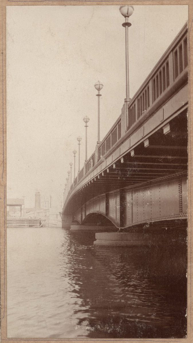 Spencer Street Bridge, Melbourne, Vic, Melbourne City (1930)