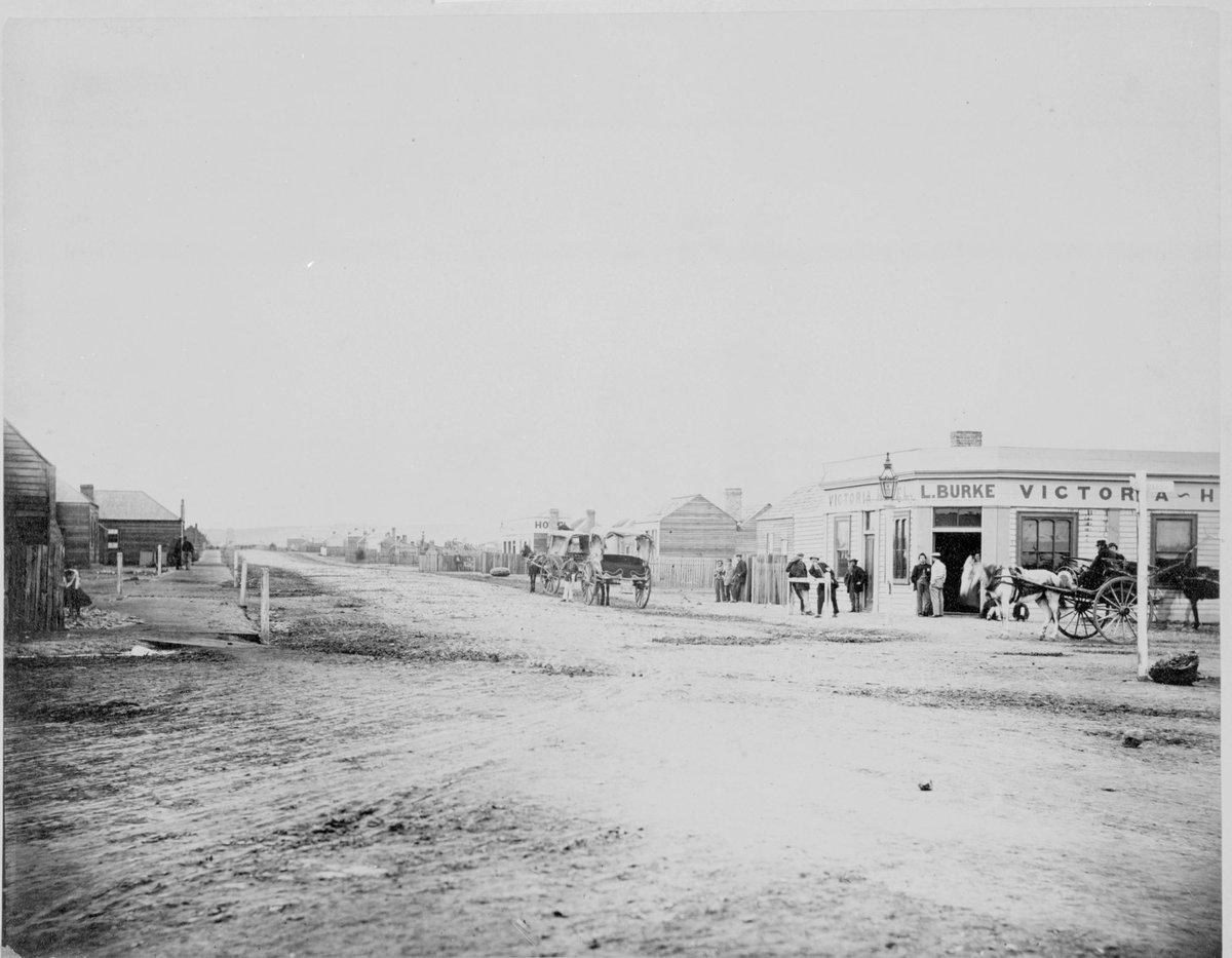 Queen Street [Sebastopol], Melbourne City (1866)
