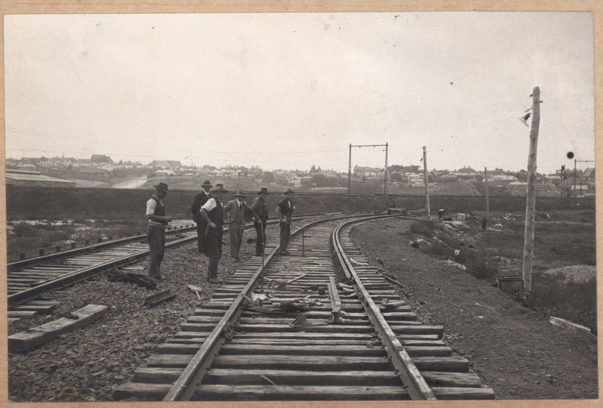 South Kensington to West Footscray, track (1927–28)