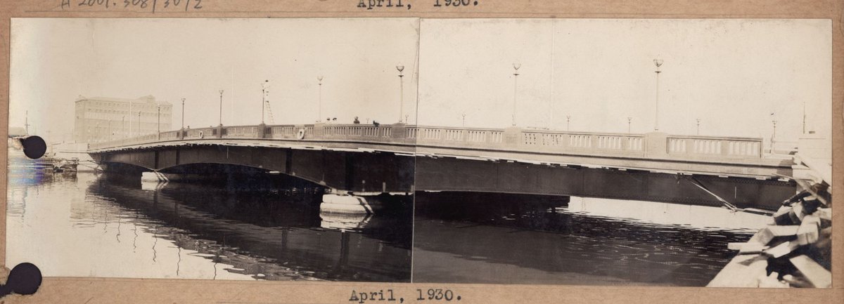 Spencer Street Bridge Melbourne, Vic, Melbourne City (1930)
