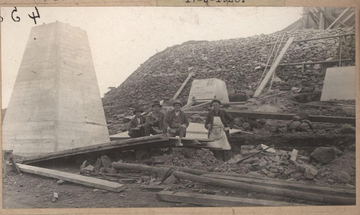 Albion to Broadmeadows - Maribyrnong River viaduct foundations (1927–28)