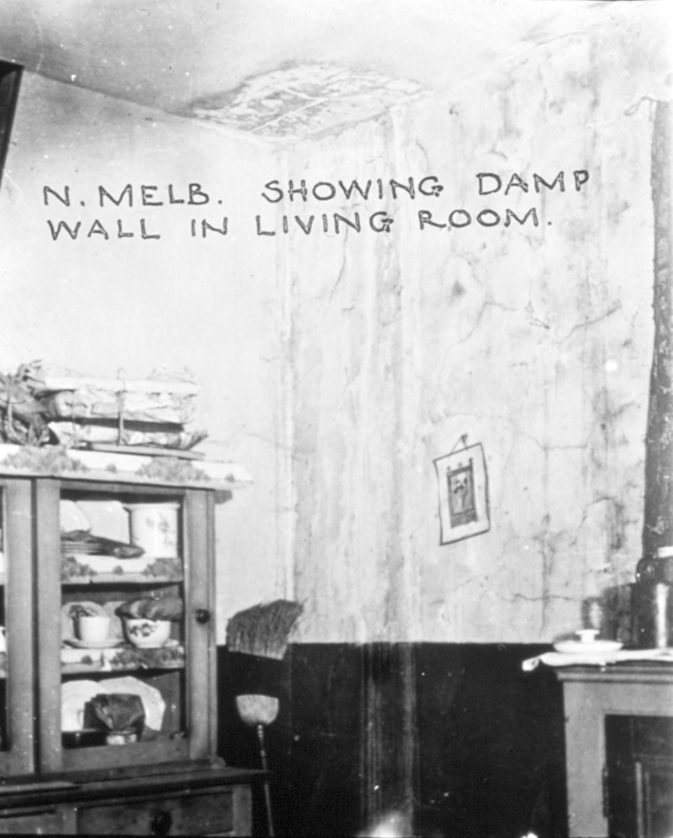 North Melbourne. Living room interior (c. 1935)