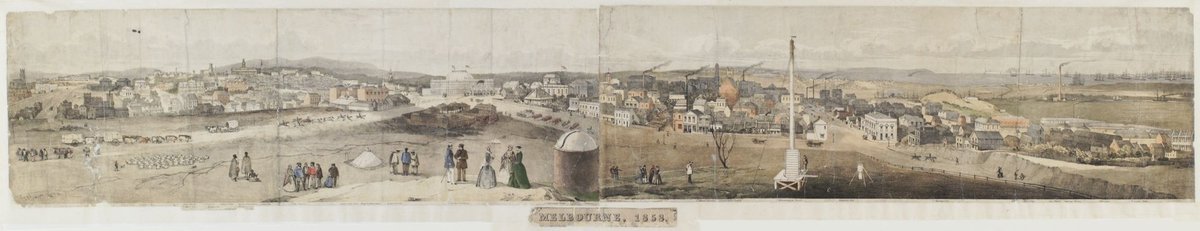 MELBOURNE, 1858, South Melbourne
