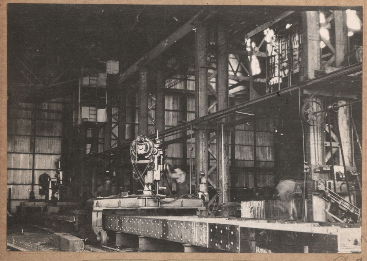 Albion to Broadmeadows - fabrication of steelwork (1927–28)