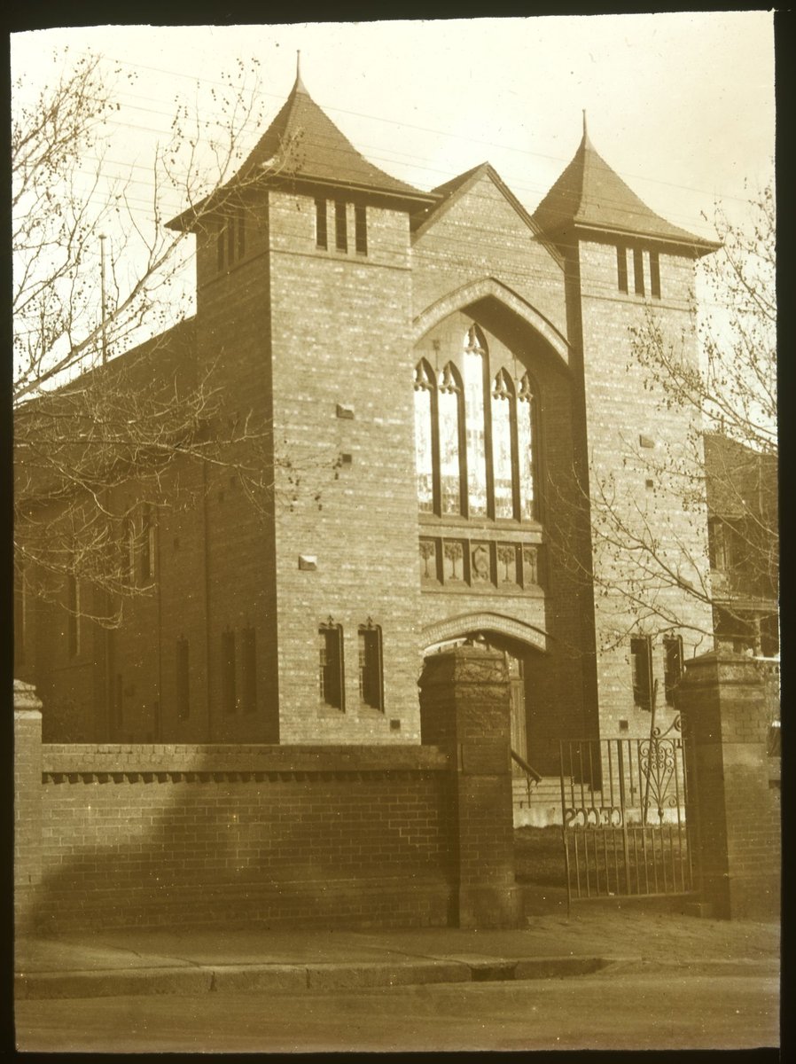 Chapel, CH. OF ENG. [i.e. Church of England] Girls Grammar School, Melb. [i.e. Melbourne], Punt Hill (1929)