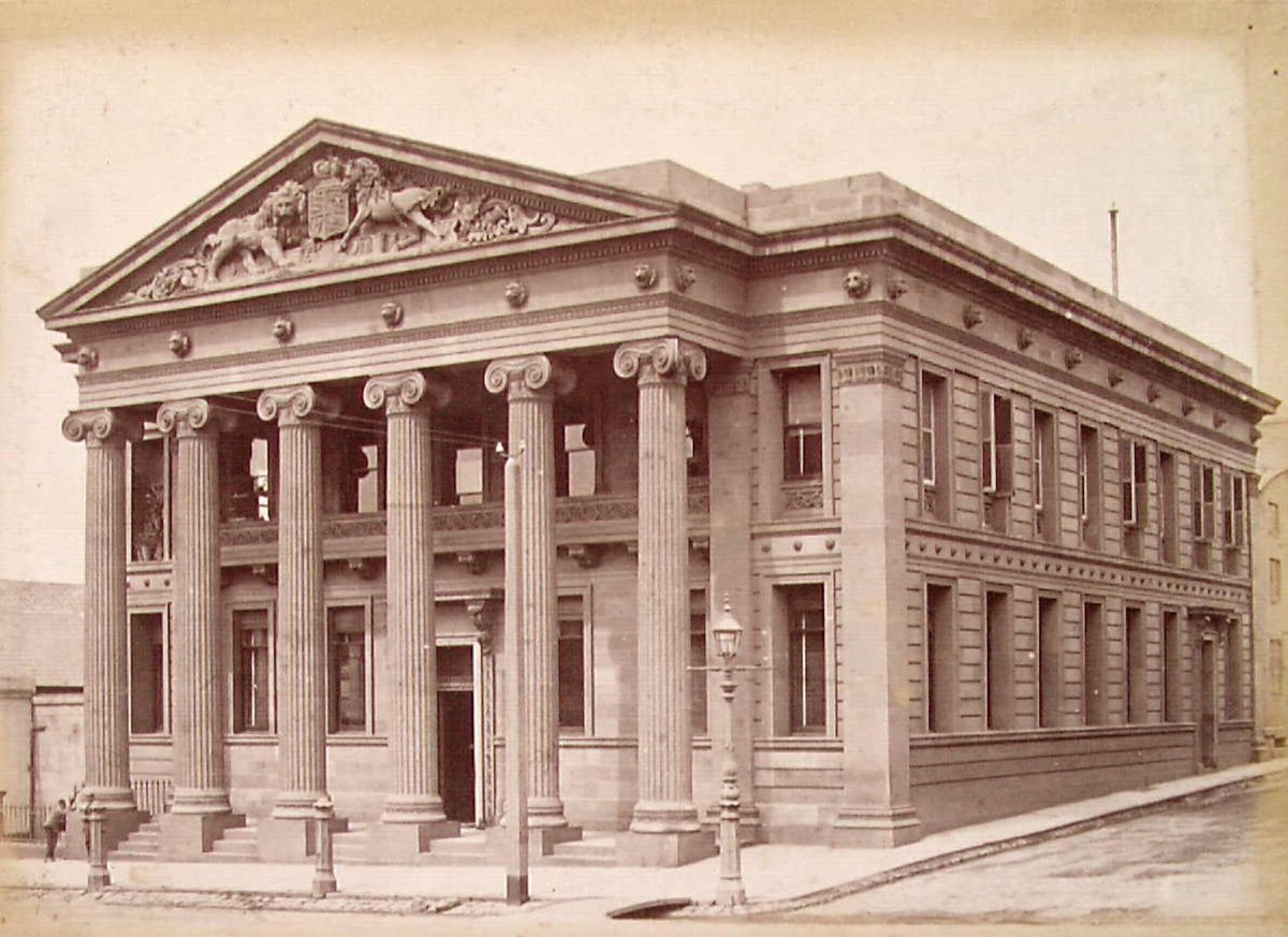 Oriental Bank Queen St, Melbourne City (1870–80)