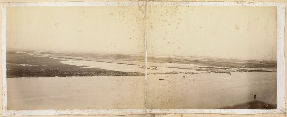 The Fishermans Bend canal before being filled, Port Melbourne (c. 1886)
