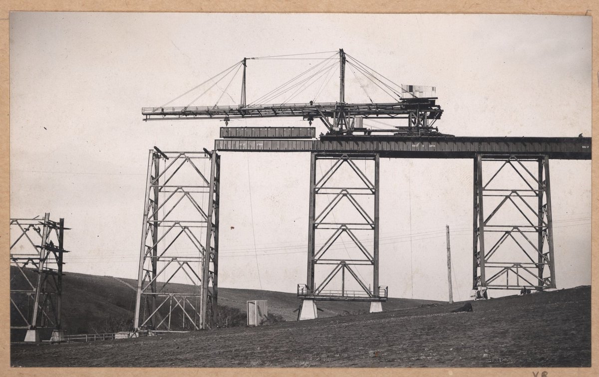 Albion to Broadmeadows - viaduct at Maribyrnong River (1928)