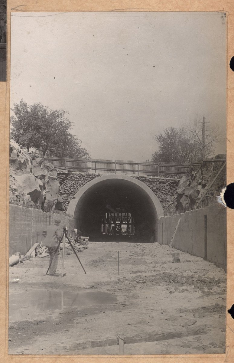 South Kensington to West Footscray - Bunbury Street tunnel (1927–28)