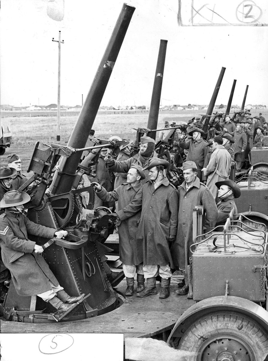 A.I.F. Antiaircraft training school at Maribyrnong during World War II (1937–43)