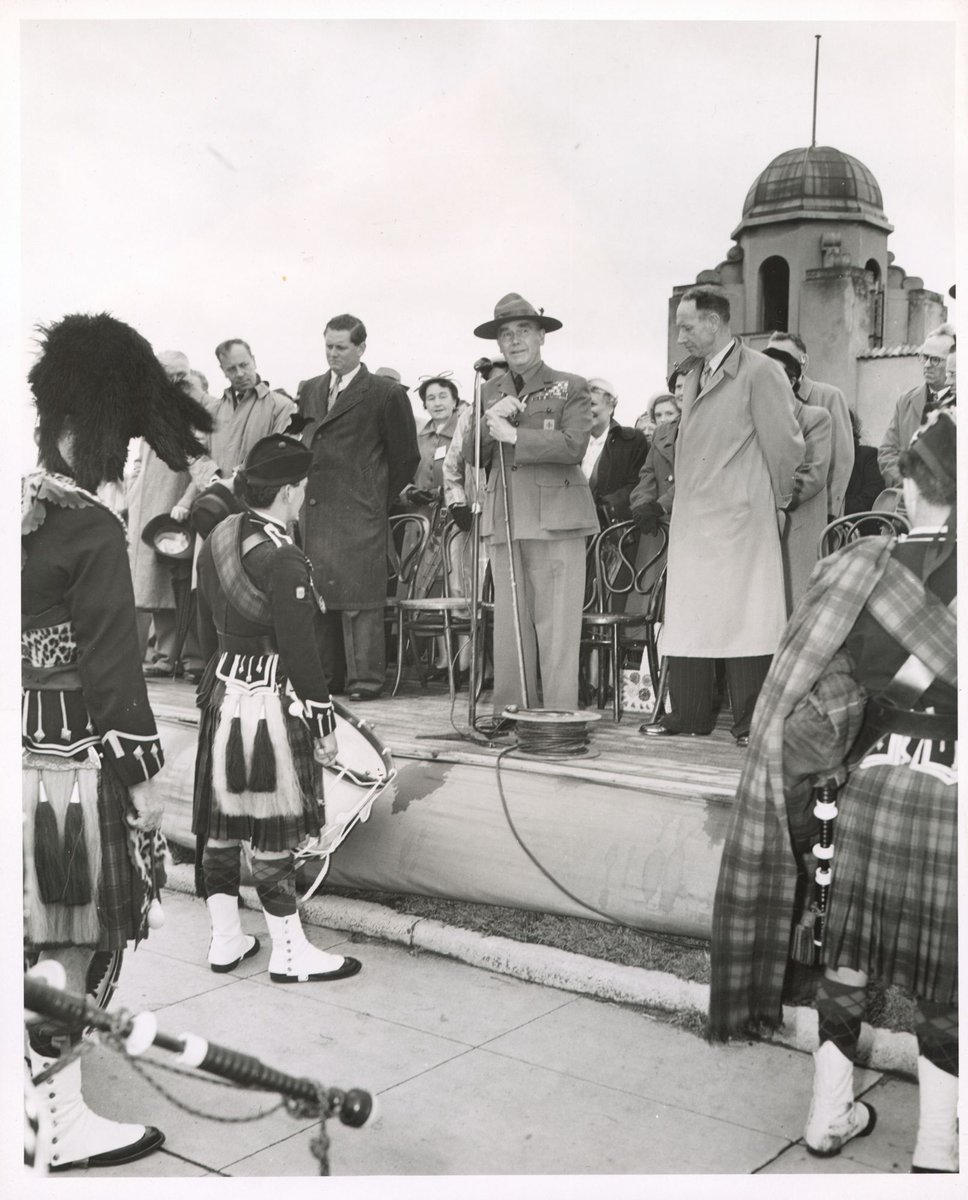 Australia Day ceremony at St. Kilda, St Kilda (c. 1954)