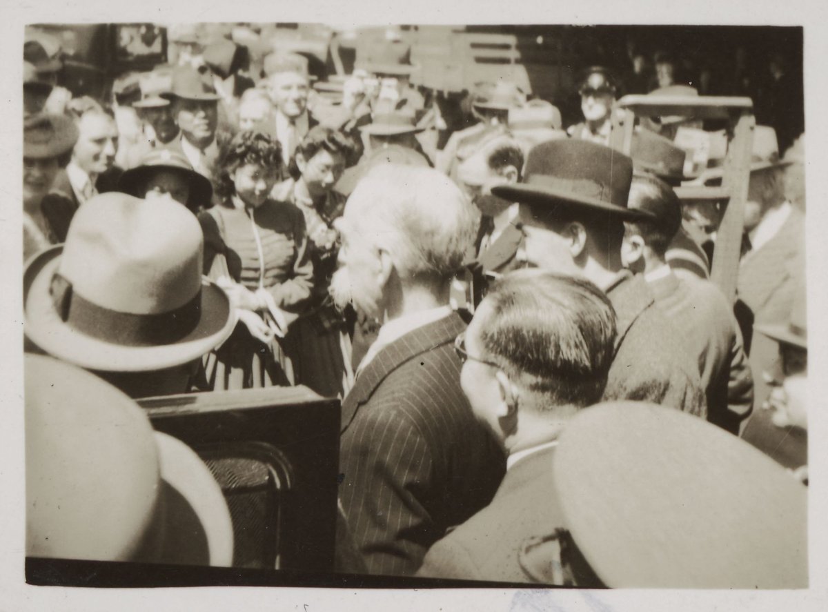 Welcome to Dr. Su Mo, Chinese Minister, Spencer Street Station, Melbourne, Melbourne City (1941)