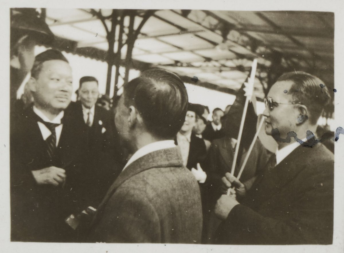 Welcome to Dr. Su Mo, Chinese Minister, Spencer Street Station, Melbourne, Melbourne City (1941)
