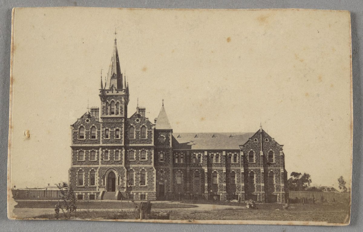 Deaf & dumb Institute, St. Kilda Road, Melbourne City (1866–69)