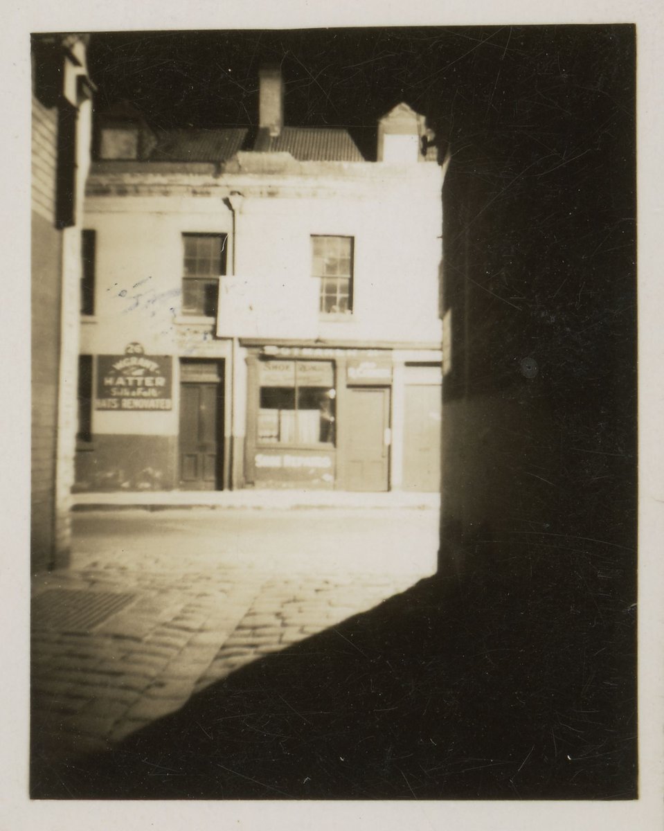 Our room upstairs, 26 Little Collins St. [Melbourne] at night, Melbourne City (1939–45)