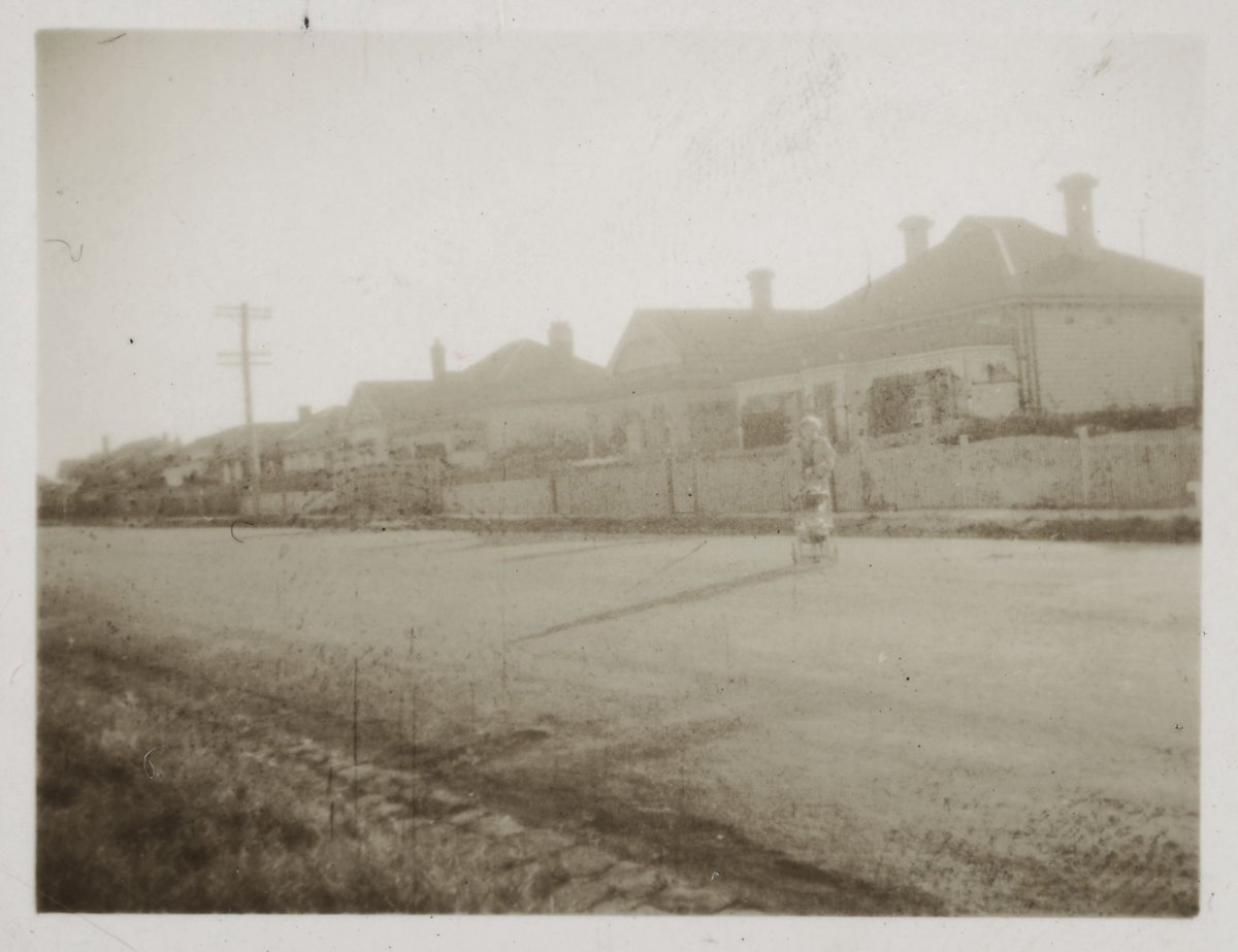House where Bert was born, Powell Street Yarraville, taken 1945