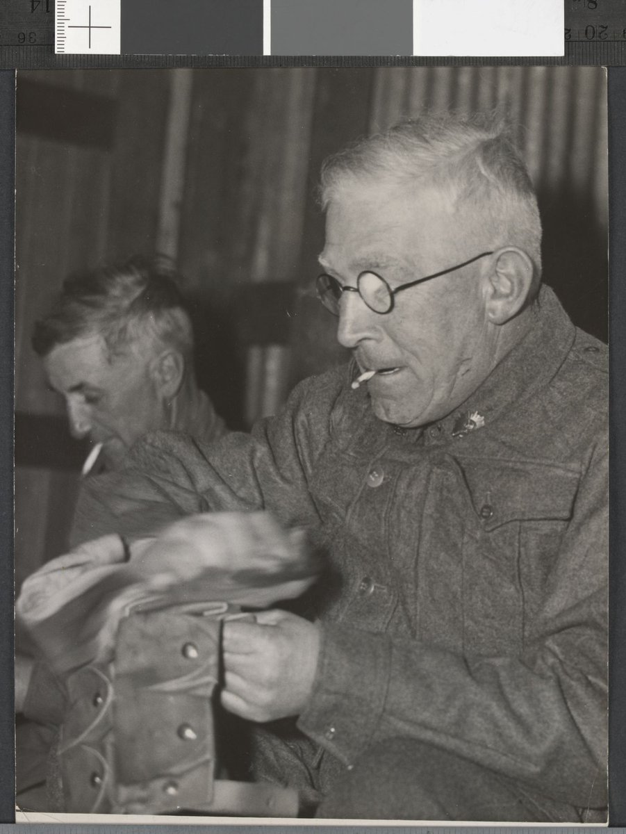 A.I.F. Reserve in camp at Broadmeadows (c. 1939)