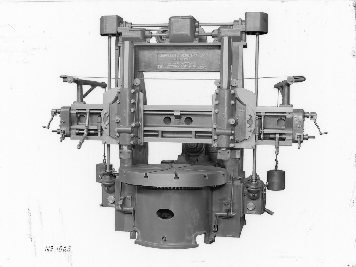 Machinery by Marfleet and Weight Pty Ltd Engineers Melbourne (1938–44)