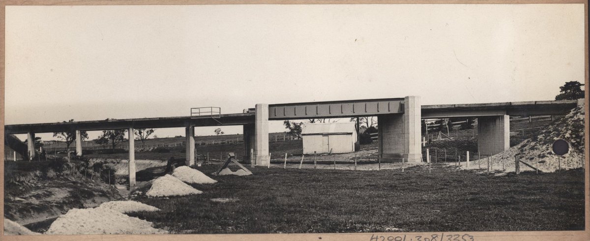 Darling to Glen Waverley - bridge over Scotchman's Creek, Malvern East (c. 1929)