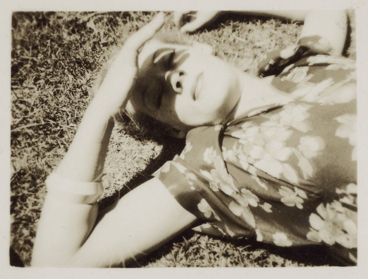 Joy Hester in Fitzroy Gardens, Melb '42, East Melbourne (1942)