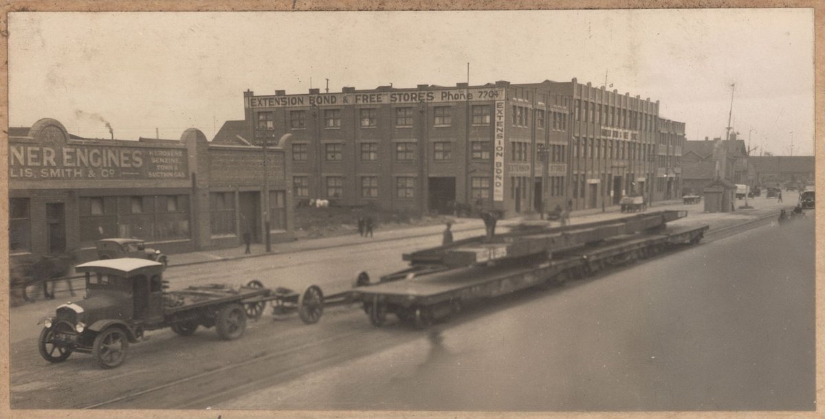 Spencer Street bridge, Melbourne City (1929)