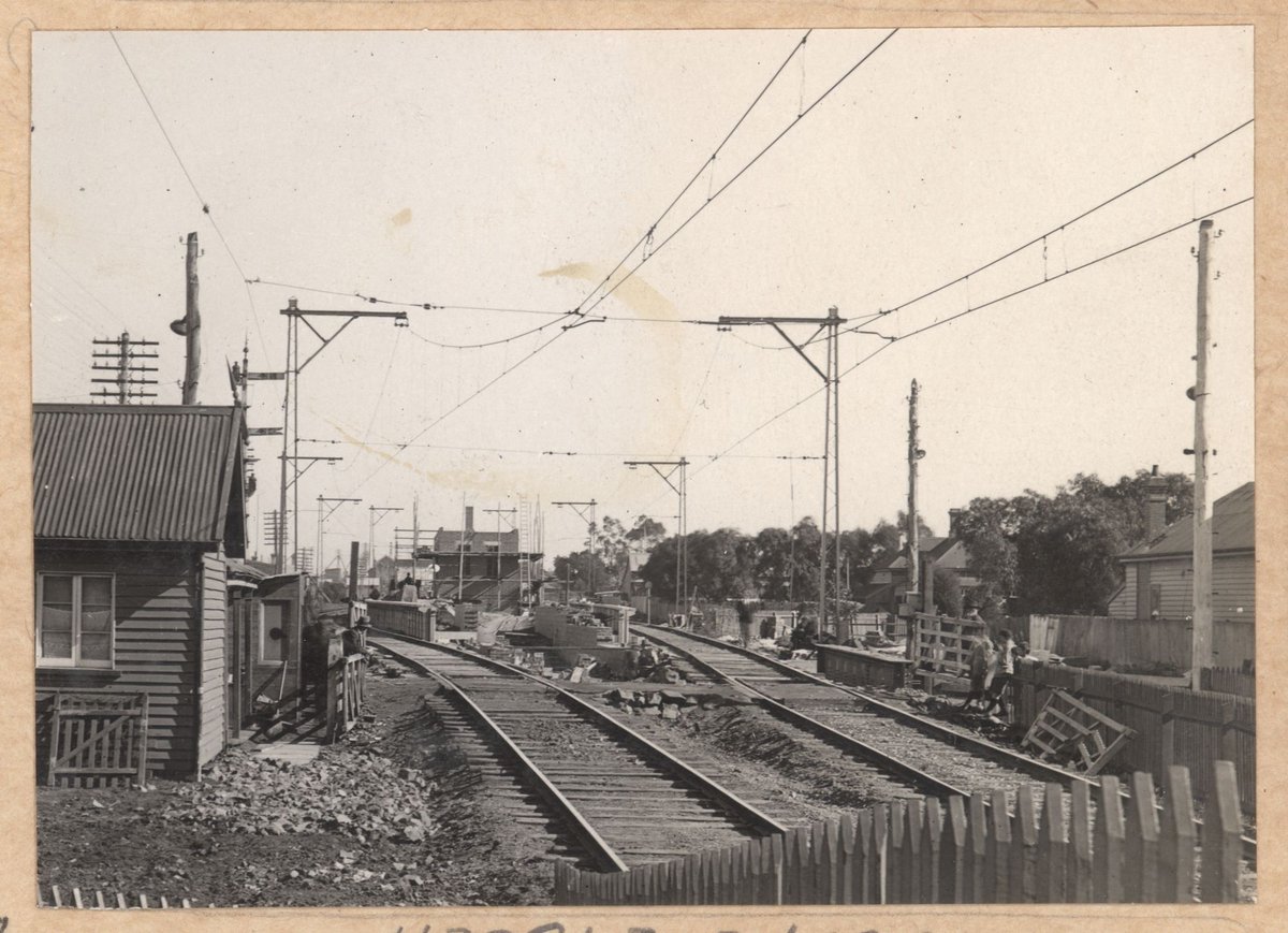 South Kensington to West Footscray, new station at Middle Footscray (1927–28)