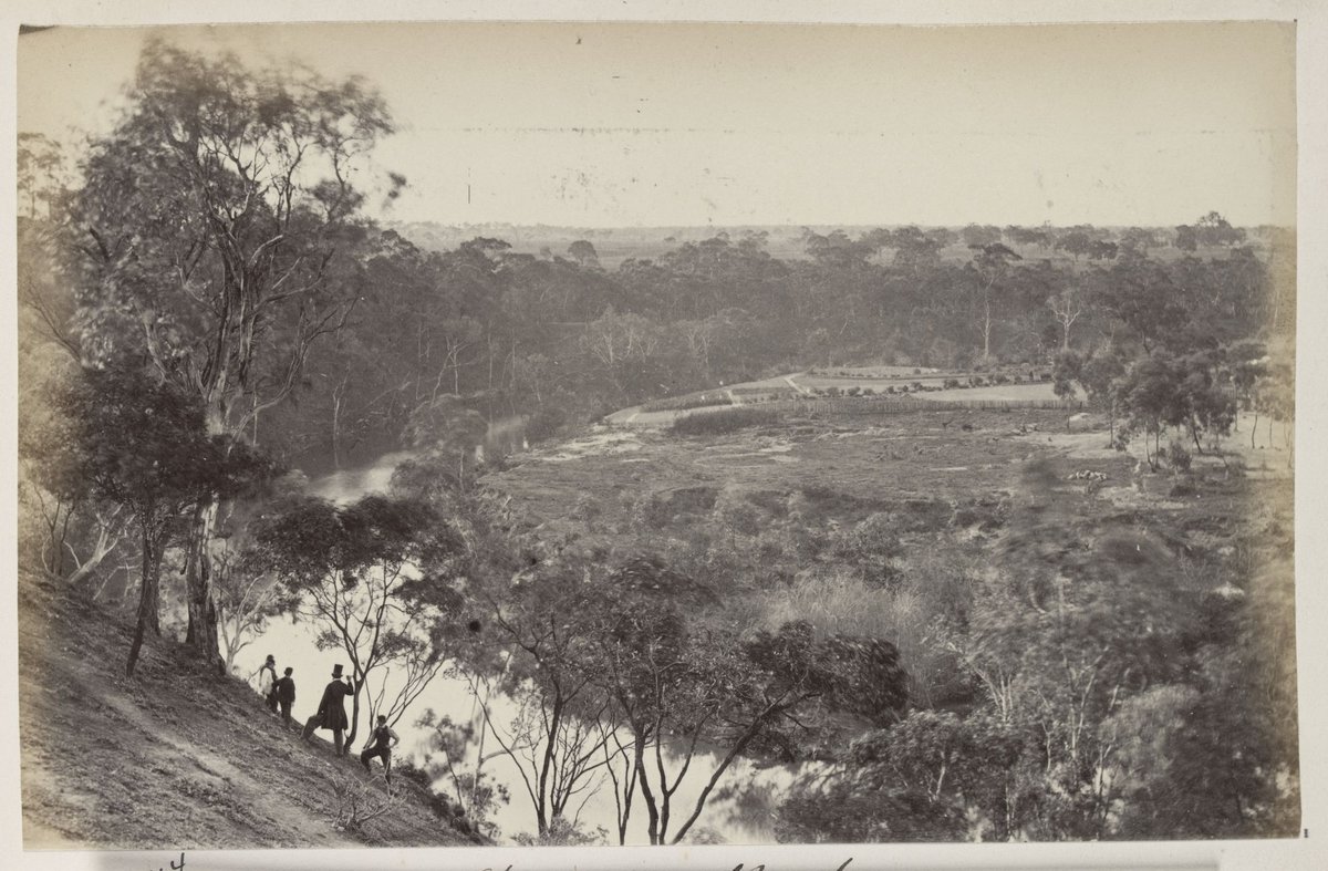 Studley Park [with view of Yarra River], Kew (c. 1865)