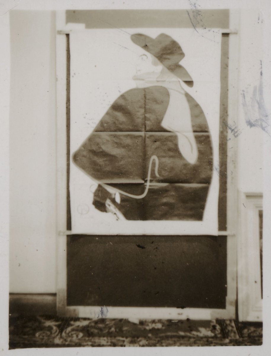 Poster by Toulouse Lautrec exhibited at C.A.S. show Hotel Australia Melbourne (1940)