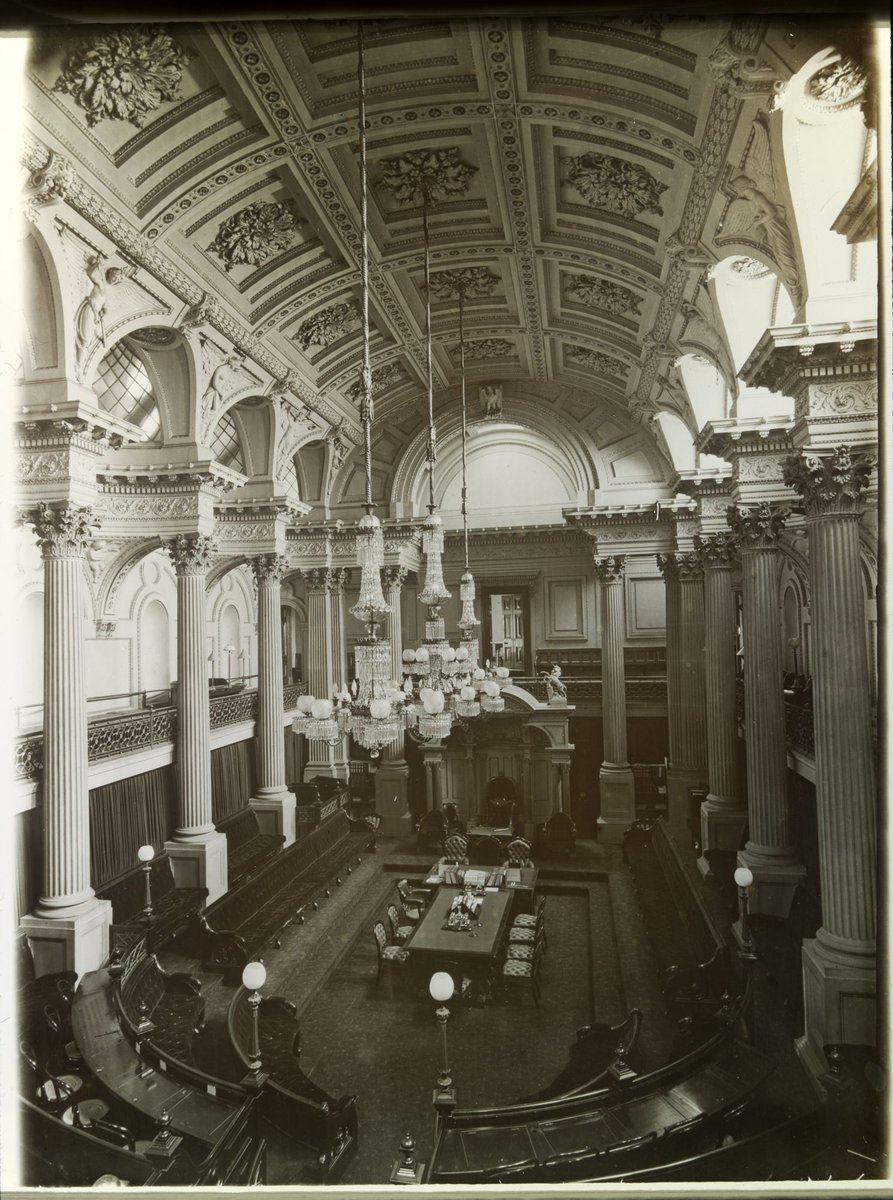 Interior, Melbourne Parliament House, East Melbourne (1875–1938)